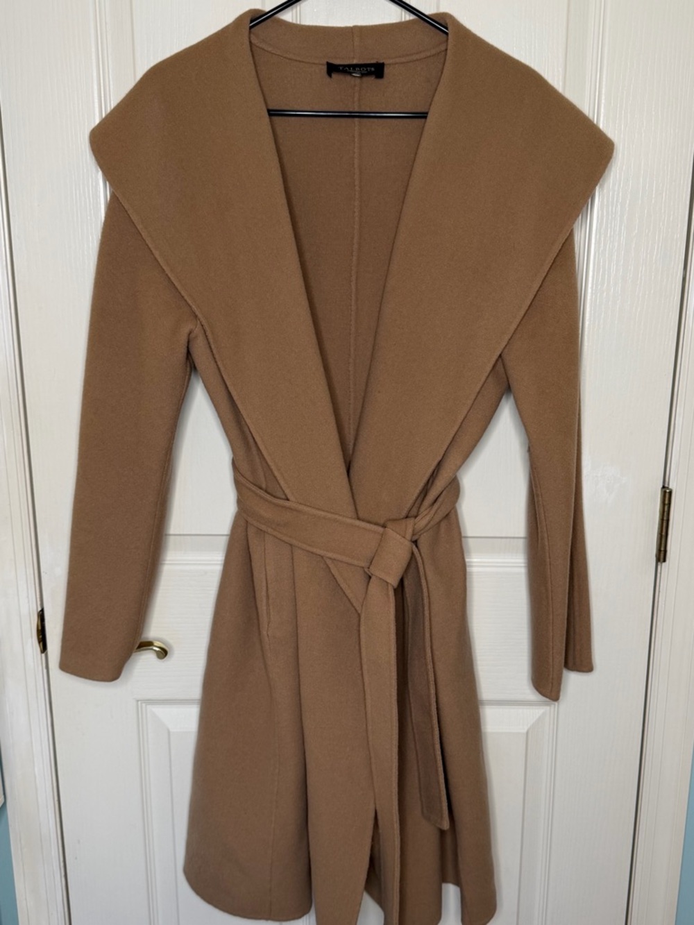 Talbots Double Face Wool Blend Shawl Collar Coat - Picture 4 of 7